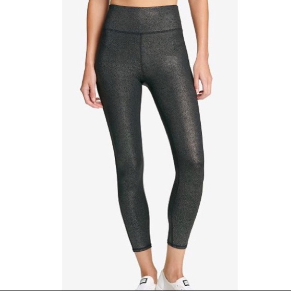 DKNY SHINY LEGGINGS- NWT